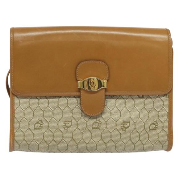 Dior Honeycomb Beige Rare leather shoulder - Picture 1 of 10